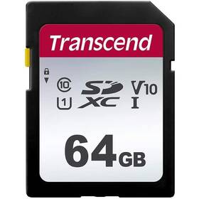 Transcend 330S SDXC 64GB UHS-I U1 V10 A2 (100R/60W)