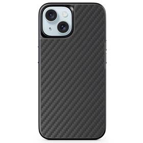 Kryt na mobil Epico Hybrid Carbon Magnetic s MagSafe na Apple iPhone 15 Plus (81210191300001) černý