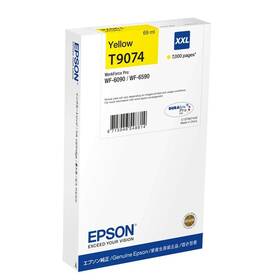 Inkoustová náplň Epson T9074 XXL, 7000 stran (C13T907440) žlutá