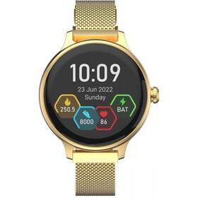 Chytré hodinky Carneo Hero mini HR+ (8588009299202) zlaté