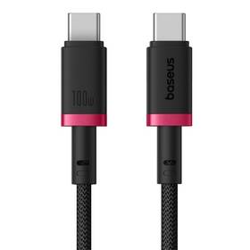 Kabel Baseus Dura USB-C/USB-C, 100W, 1m černá barva
