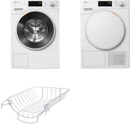 Set výrobků Miele WWD 020 + TWC 220 WP + koš bílá barva
