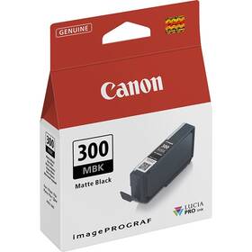 Inkoustová náplň Canon PFI-300, 14,4 ml, MBK matná černá (4192C001)