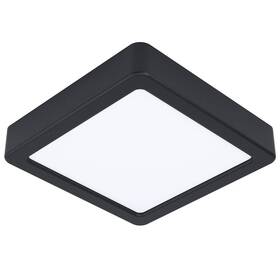 Stropní svítidlo Eglo Fueva 5, čtverec, 16 cm, neutrální bílá (99255) černé