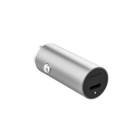 Adaptér do auta Mophie 18W, 1x USBC (409903474) stříbrný