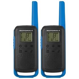 Vysílačky Motorola TLKR T62 (B6P00811LDRMAW) modré - zánovní - 24 měsíců záruka