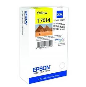 Inkoustová náplň Epson T7014, 3400 stran (C13T70144010) žlutá
