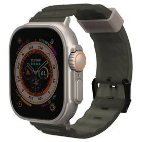 Řemínek Skinarma Shokku na Apple Watch 49/45/44/42 mm (SK-WS-SHOKKU-DGRN49) zelený
