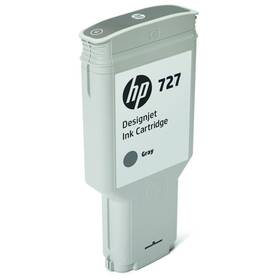 Inkoustová náplň HP 727, 300 ml (F9J80A) šedá
