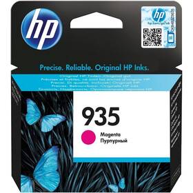 Inkoustová náplň HP 935, 400 stran (C2P21AE) purpurová