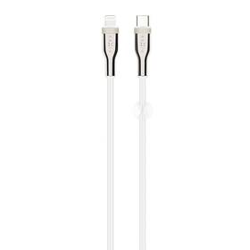 Kabel FIXED USB-C/Lightning s podporou PD, MFi, 1,2m (FIXDB-CL12-WH) bílý - rozbaleno - 24 měsíců záruka