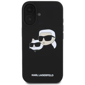 Karl Lagerfeld Liquid Silicone Double Heads MagSafe na Apple iPhone 16 Plus