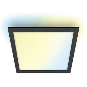 Stropní svítidlo WiZ Panel Ceiling 36 W SQ (929003241701) černé