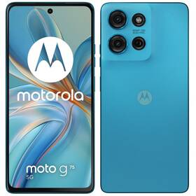 Mobilní telefon Motorola Moto G75 5G 8 GB / 256 GB (3 roky pojištění + 1 rok záruky navíc) modrá barva
