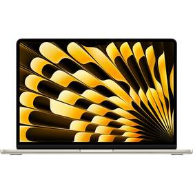 Notebook Apple 13" M3 8× CPU 8× GPU, 16 GB, 256 GB - hvězdně bílý CZ 
