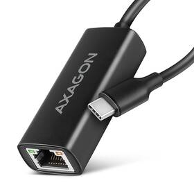 Síťová karta Axagon USB-C 3.2 Gen 1 - Gigabit, Realtek 8153 černá barva
