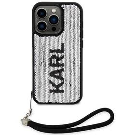 Kryt na mobil Karl Lagerfeld Sequins Reversible na Apple iPhone 14 Pro Max černá barva
