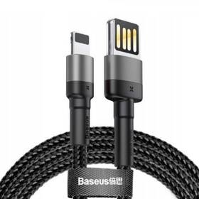 Kabel Baseus Cafule USB/Lightning, 1m (CALKLF-GG1) černý/šedý