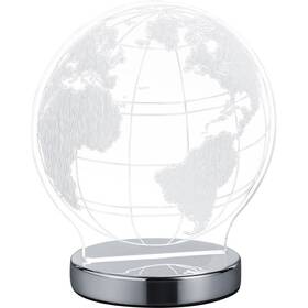 Stolní lampička Reality Globe (RE R52481106) chrom