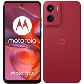 Mobilní telefon Motorola Moto G05 4 GB / 128 GB červená barva
