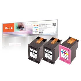 Inkoustová náplň Peach HP 300XL, MultiPack Plus, 2x855/525  stran - CMYK (319208)