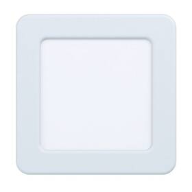 Vestavné svítidlo Eglo Fueva 5, čtverec, 11,7 cm, teplá bílá (99162) bílé