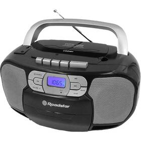 Radiomagnetofon s CD Roadstar RCR-4635UMP černý - rozbaleno - 24 měsíců záruka