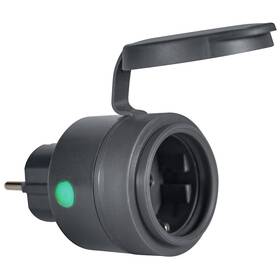 Chytrá zásuvka LEDVANCE SMART+ Compact Outdoor (4058075570979) černá