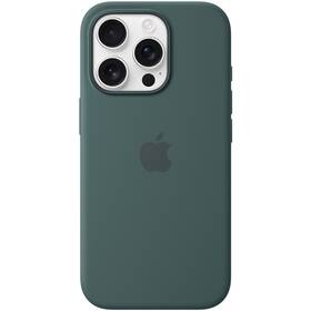 Kryt na mobil Apple iPhone 16 Pro Silicone Case s MagSafe - jezerně zelený 
