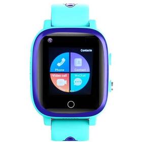 Chytré hodinky Garett Kids Sun Pro 4G (SUN_PRO_4G_BLUE) modré - zánovní - 24 měsíců záruka
