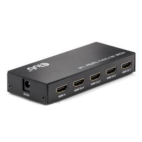 HDMI rozbočovač Club3D 4 porty HDMI, 4K120Hz černá barva
