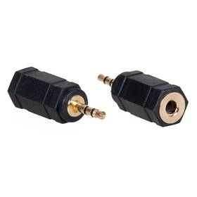 Redukce AQ stereo 3,5 mm jack samice - 2,5 mm jack samec (xaqcaa408)