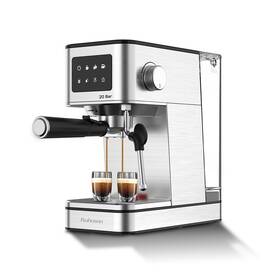 Espresso Rohnson R-98050 stříbrná barva
