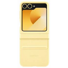 Kryt na mobil Samsung Kindsuit Case na Galaxy Z Flip 6 ,veganská kůže (EF-VF741PYEGWW) žlutý