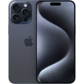 Mobilní telefon Apple iPhone 15 Pro Max 1TB Blue Titanium (MU7K3SX/A) - zánovní - 24 měsíců záruka