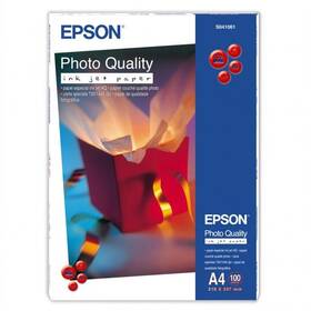 Fotopapír Epson Photo Quality A4, 102g, 100 listů (C13S041061) bílý