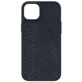 Kryt na mobil Njord Salmon Leather Magsafe na Apple iPhone 15 Plus (NA52SL00) černý