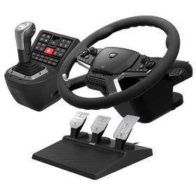 Volant HORI Truck Control System, Force Feedback, pro PC černá barva
