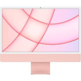 Počítač All In One Apple iMac 24" M1 8x GPU, 8GB, 512GB, CZ - Pink (MGPN3CZ/A)