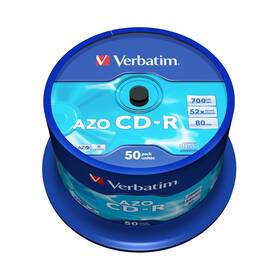 Verbatim Crystal CD-R 700MB/80min, 52x, 50-cake
