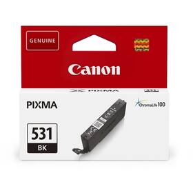 Inkoustová náplň Canon CLI-531 BK, 656 stran (6118C001) černá