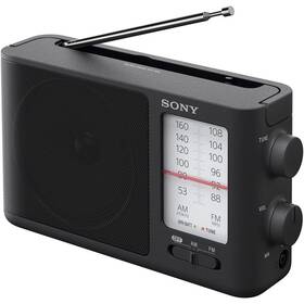 Radiopřijímač Sony ICF506 černá barva
