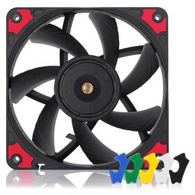 Ventilátor Noctua NF-A12x15 PWM chromax.black.swap černá barva
