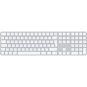 Klávesnice Apple Magic Keyboard s Touch ID a číselnou klávesnicí - CZ - bílá (USB-C) 
