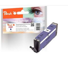 Inkoustová náplň Peach Canon PGI-580XL, 17ml (320628) černá