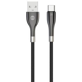 Kabel Forever Sleek USB/USB-C, 3 A, 1 m (GSM171007) černý