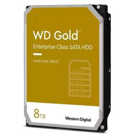 Pevný disk 3,5" Western Digital Gold 8TB (WD8005FRYZ) zlatý