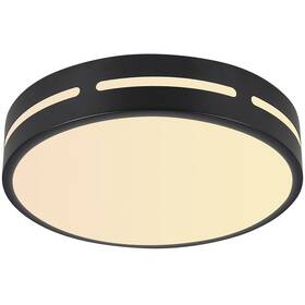 Stropní svítidlo IMMAX NEO LITE PERFECTO SMART, kruh, 50cm, 48W, TUYA Wi-Fi (07152-B50) černé
