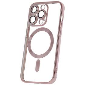 Kryt na mobil CPA Mag Color Chrome na Apple iPhone 15 Plus (GSM175284) růžový