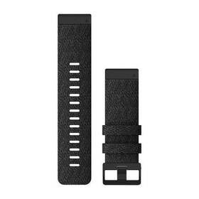 Řemínek Garmin QuickFit 26mm, nylonový, černý, černá přezka (010-12864-07)